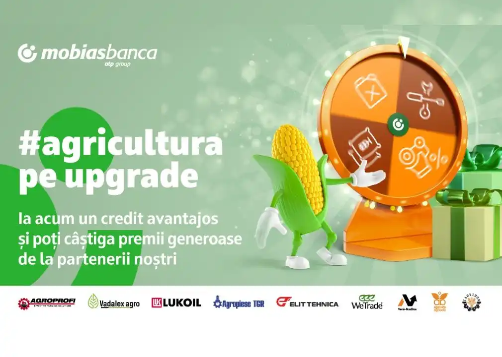 Ia acum un credit Agro avantajos și poți câștiga premii generoase de la partenerii Mobiasbanca – OTP Group