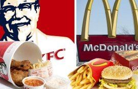 Меню Макдональдс и KFC - AgroExpert.md