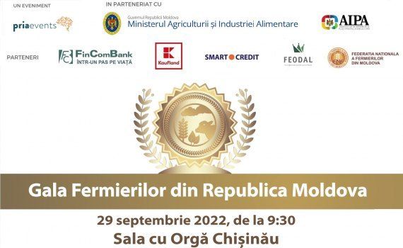 PRIAevents organizează Gala Fermierilor din Republica Moldova