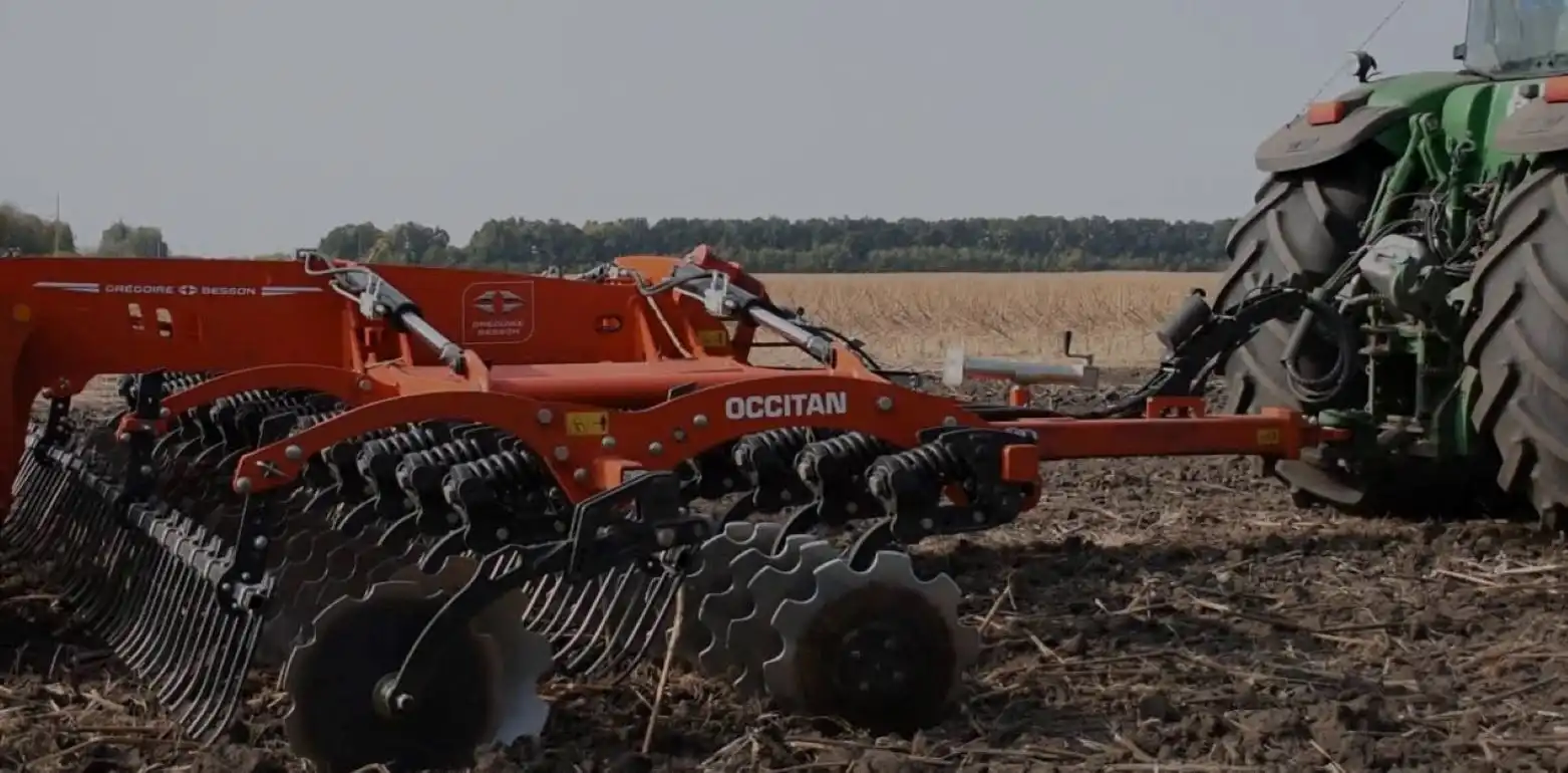 Gregoire Besson представил новую дисковую борону Occitan T70   
