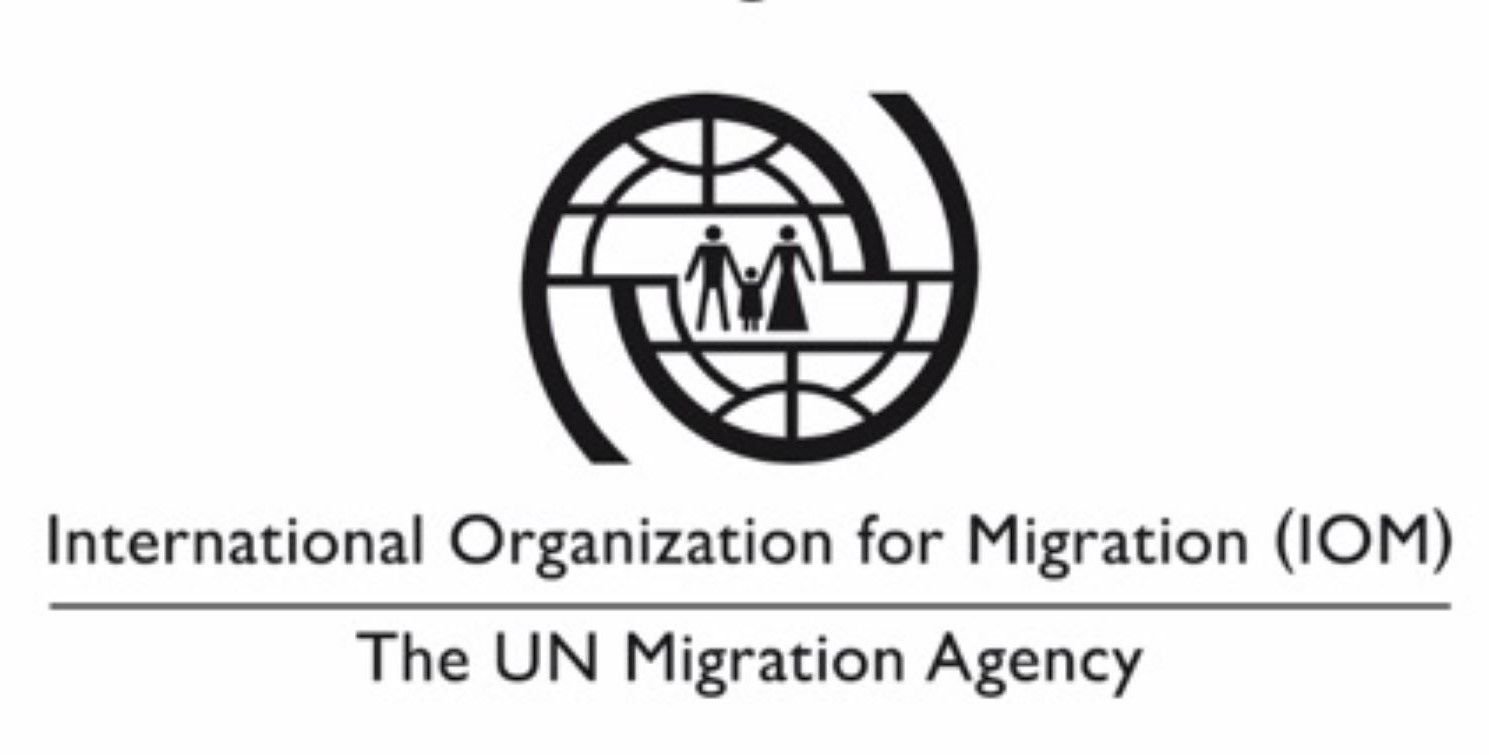 Оон миграция. Международная организация по миграции IOM. Международная организация по миграции лого. Логотип IOM. Мом организация.