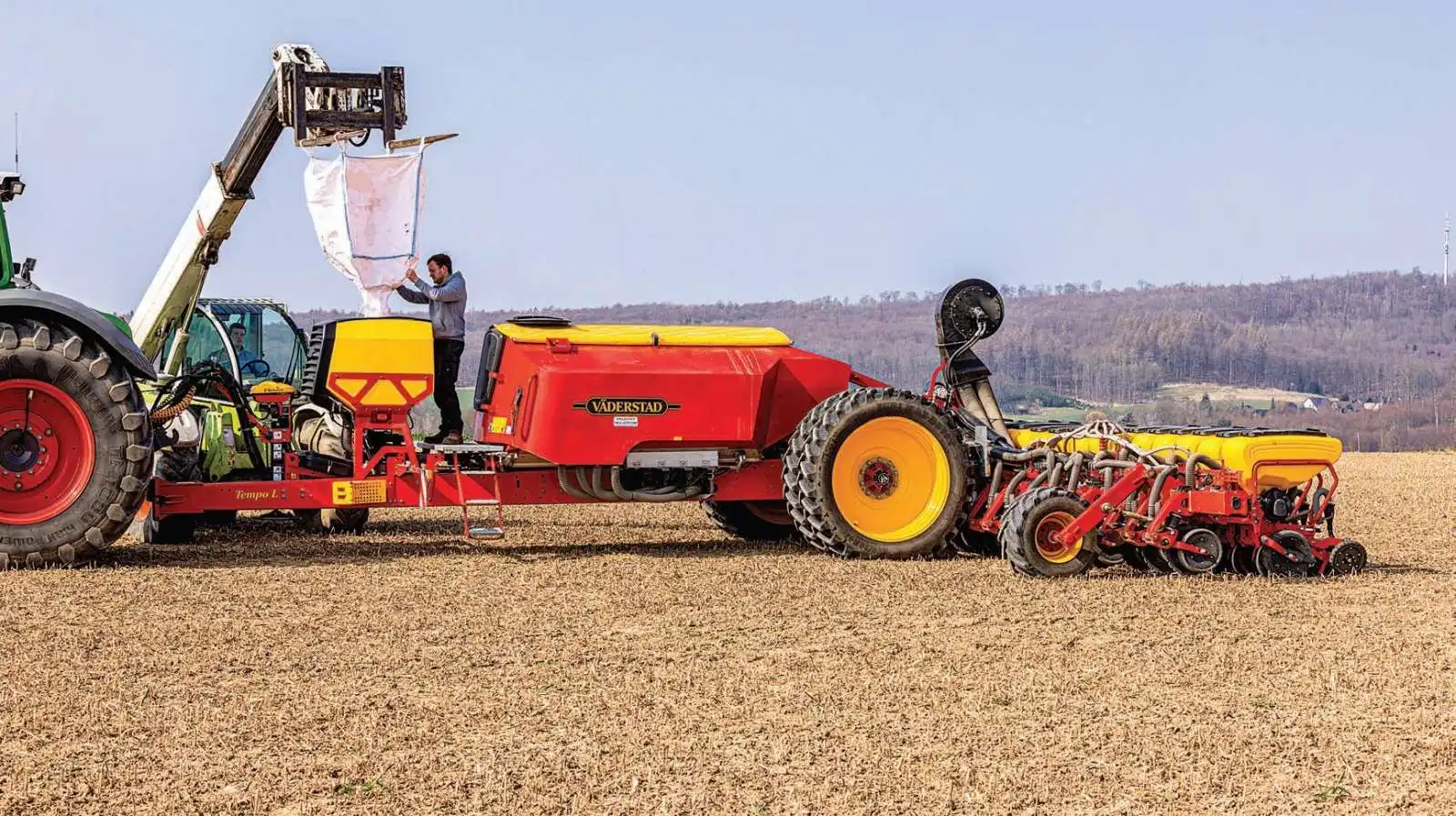 Väderstad представляет новый  BioDrill 500  для Tempo L