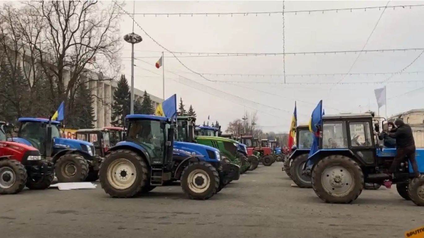 Акция протеста фермеров в Молдове - agroexpert.md