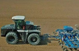 Инновационный литовский трактор Auga вышел в поле - agroexpert.md