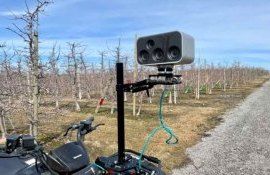 Агробота для интенсивного сада учат считать бутоны яблони - agroexpert.md