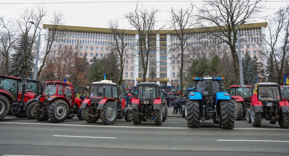 Protest capitală tehnică agricolă - agroexpert.md 