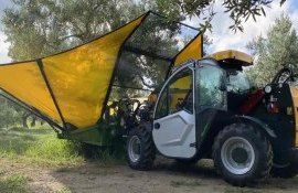 Dieci показал два телескопических погрузчика для сбора оливок и орехов - agroexpert.md