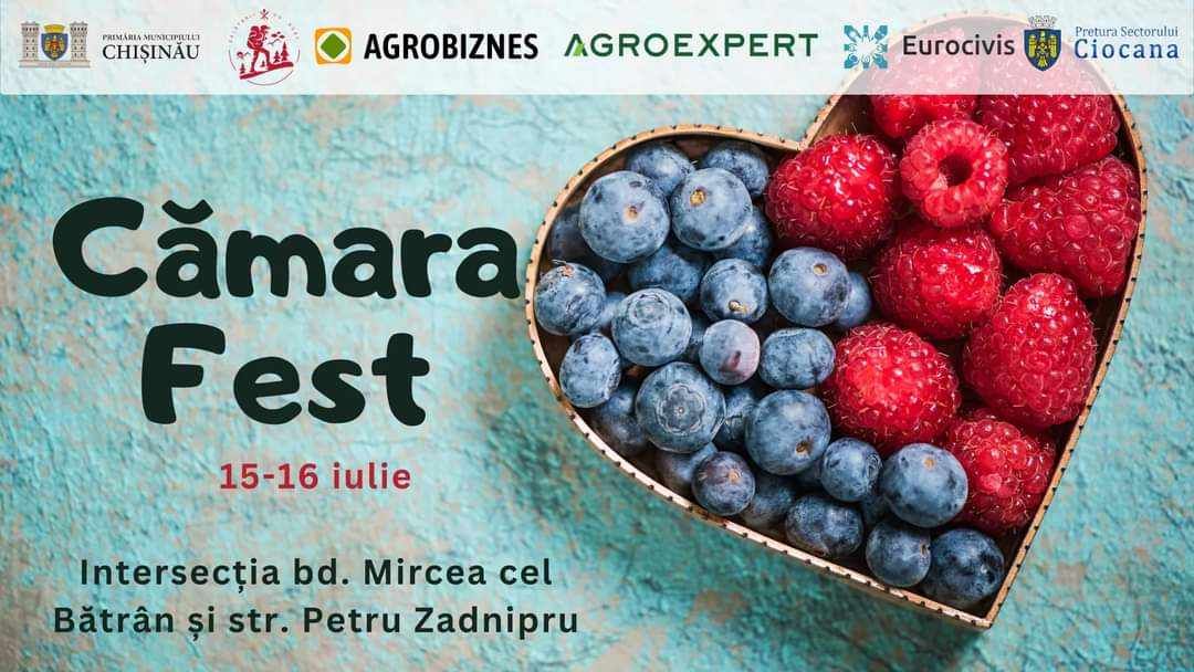 Cămara Fest târg pomușoare - agroexpert.md