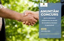 MAIA concurs selectarea prestatori servicii agricultură - agroexpert.md