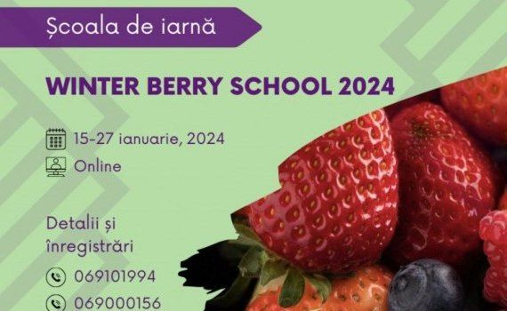 Agroexpert - partener media al instruirilor Winter Berry School 2024 - agroexpert.md