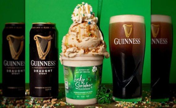 Ирландцы ко Дню Святого Патрика создали мороженое из темного пива - agroexpert.md