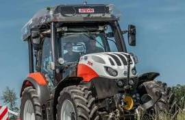 Водородный трактор Steyr 4140 Expert CVT впервые показали на публике - agroexpert.md    