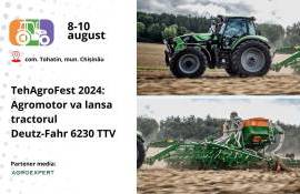 TehAgroFest 2024: Agromotor va lansa tractorul Deutz-Fahr 6230 TTV - agroexpert.md