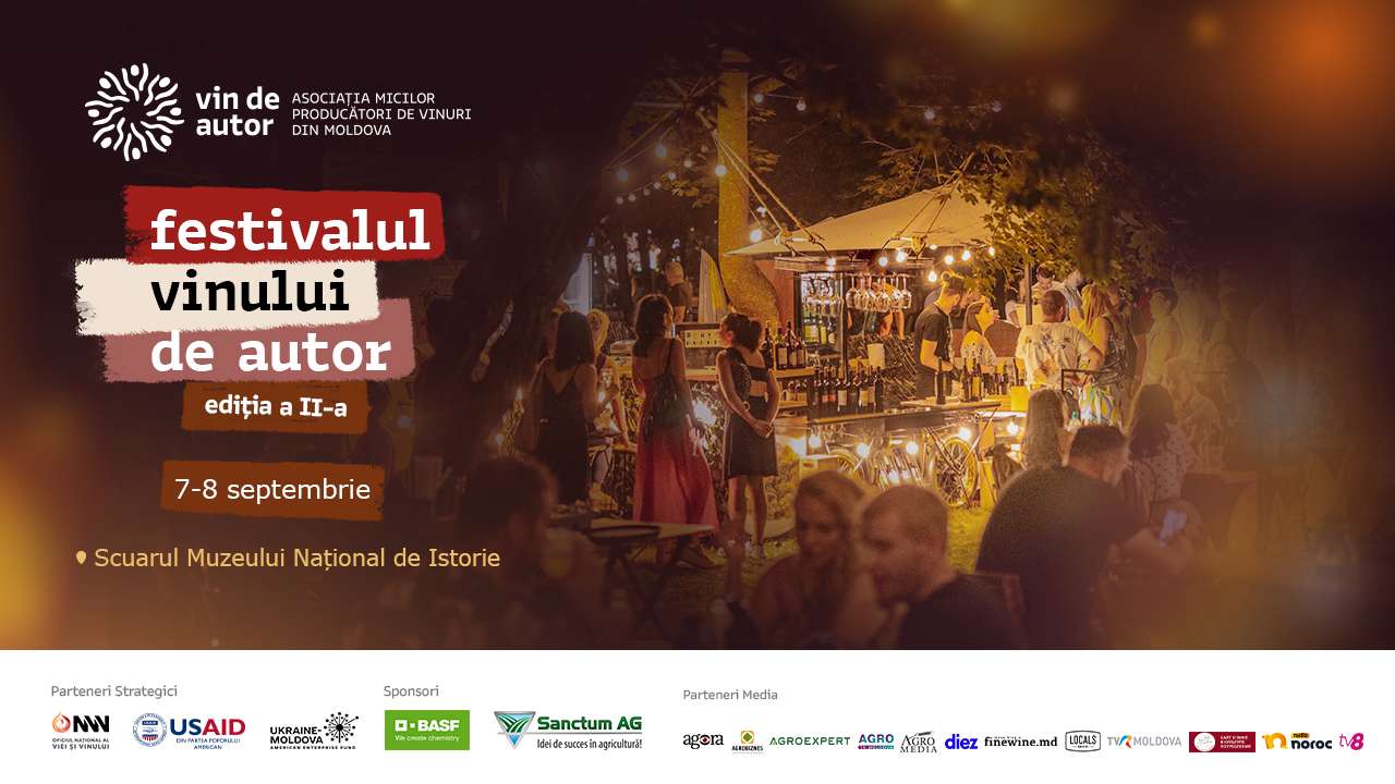 Festivalul Vinului de Autor: Peste 30 de vinării vor participa- agroexpert.md