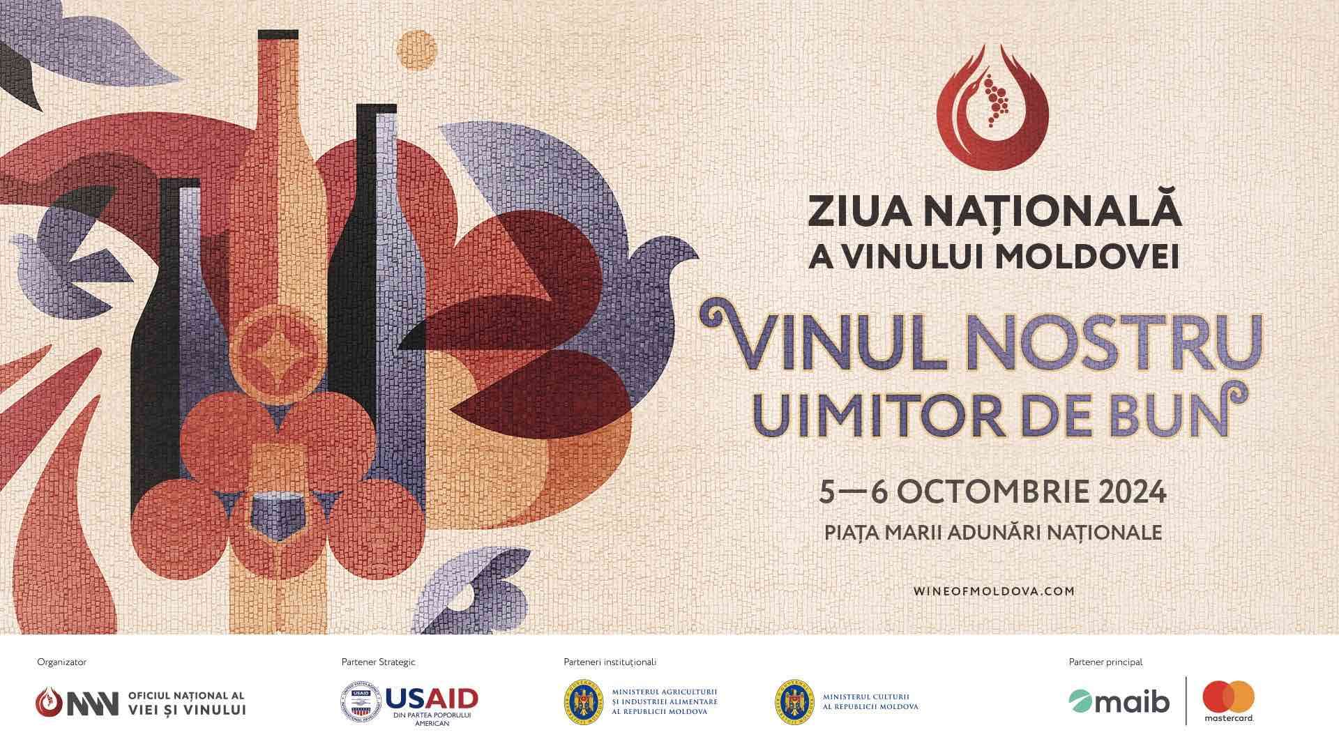 Ziua Națională a Vinului 2025: Vor participa peste 90 de vinificatori - agroexpert.md