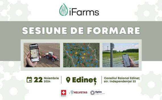 iFarms organizează o Sesiune de Formare  - agroexpert.md