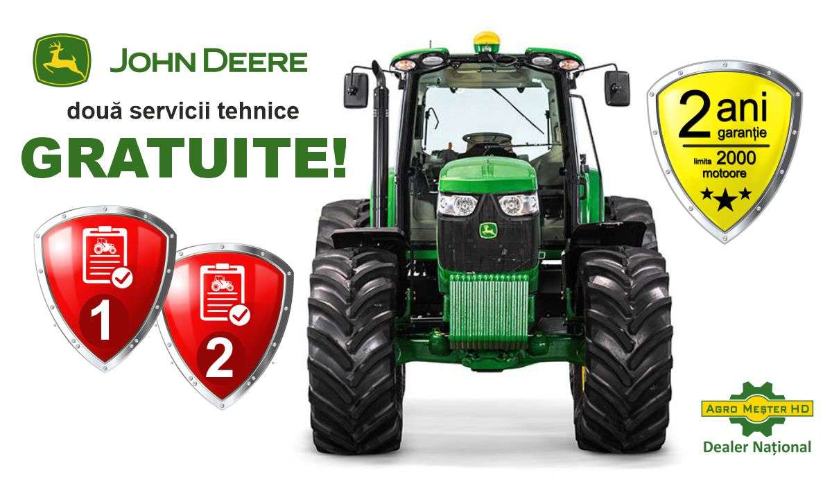 Agromester HD: Cadou, John Deere 6155M - agroexpert.md garantat, 