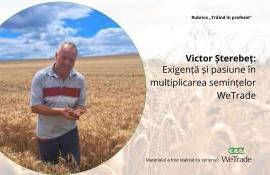 Victor Șterebeț: Exigență și pasiune în multiplicarea semințelor WeTrade - agroexpert.md