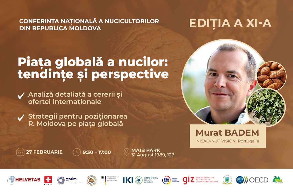 nucicultori, Murat Badem vine la Chișinău - agroexpert.md