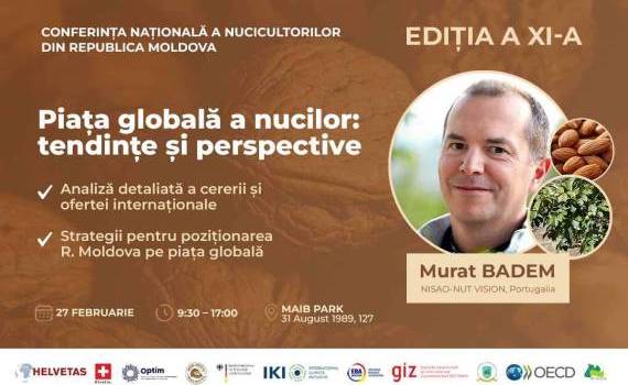 nucicultori, Murat Badem vine la Chișinău - agroexpert.md