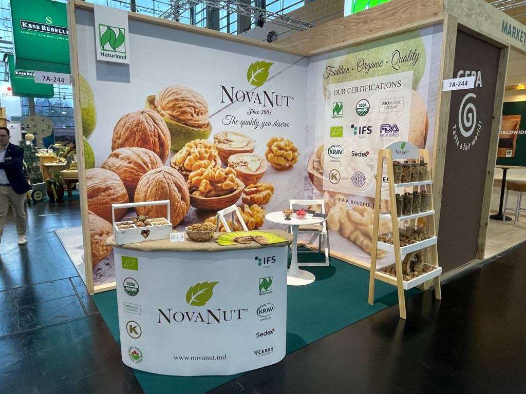 Nova Nut SRL impresionează la BIOFACH 2025 - agroexpert.md