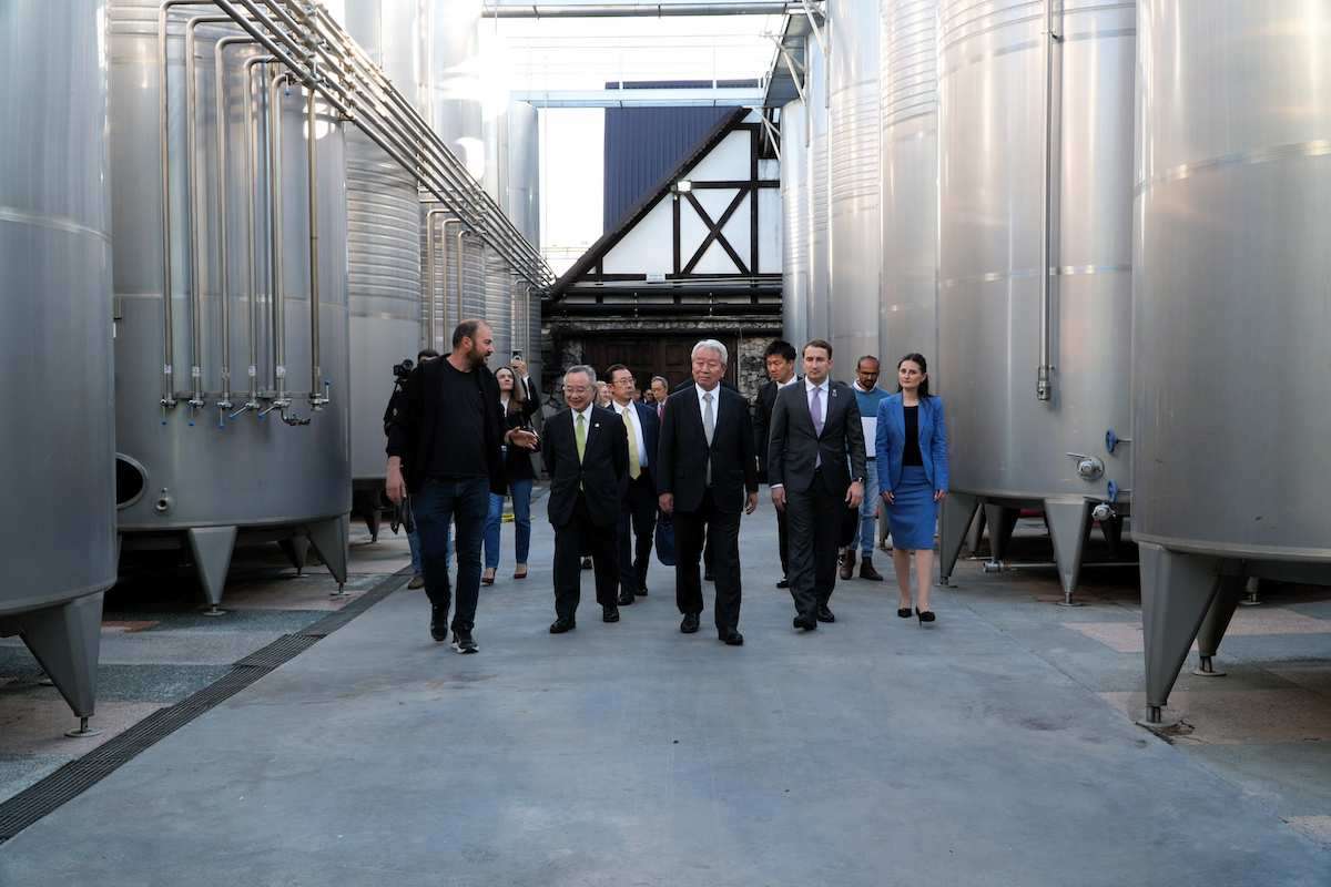 Președintele JICA a vizitat vinăria Asconi susținută prin fonduri japoneze - agroexpert.md