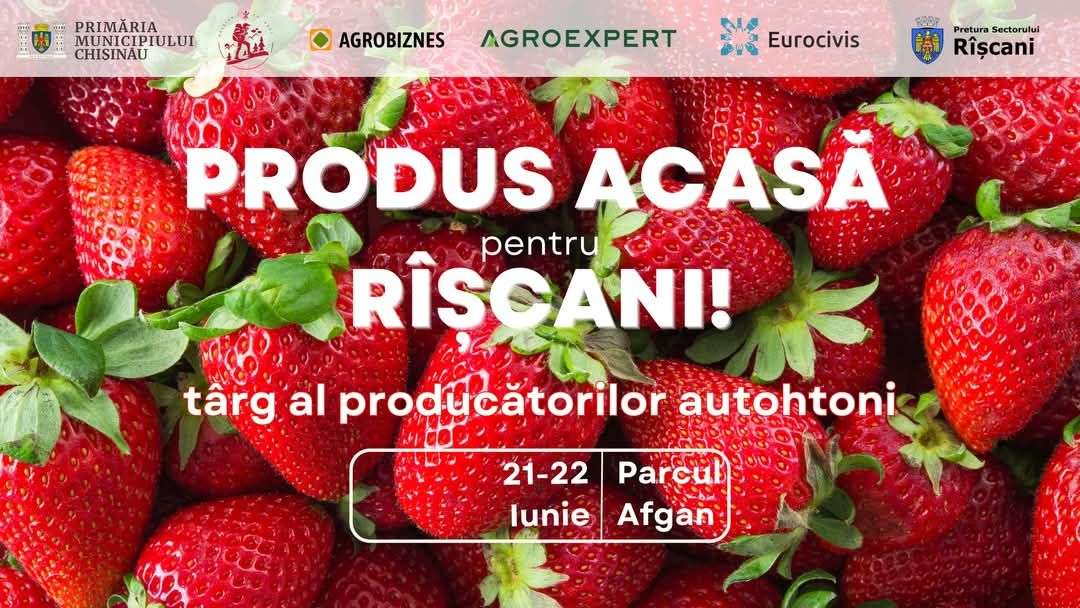 Agroexpert: Târgul producătorilor autohtoni Produs Acasă pentru Rîșcani