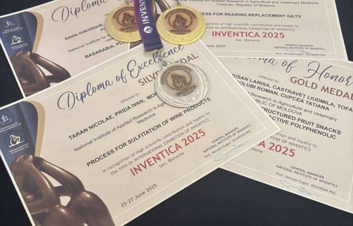 Молдавские исследователи получили четыре медали на INVENTICA 2025 - agroexpert.md