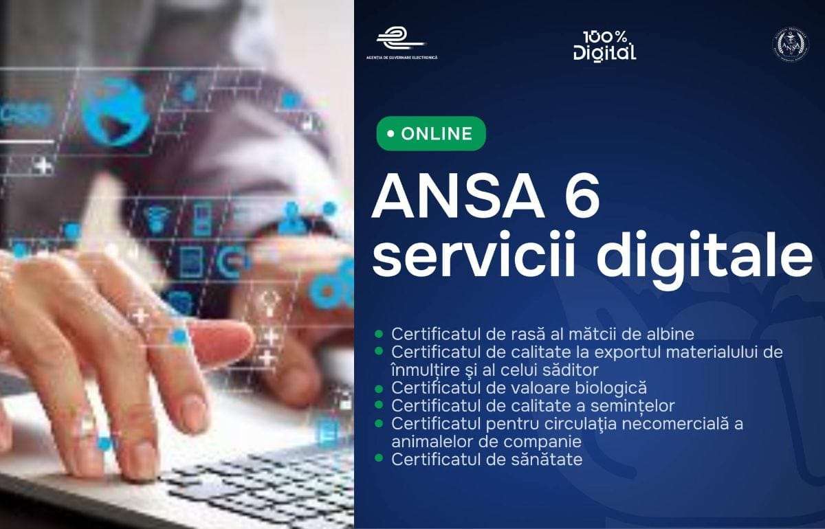 Шесть услуг ANSA теперь доступны онлайн - agroexpert.md