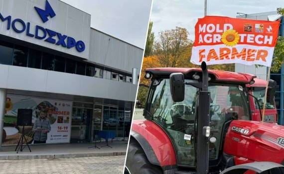 Праздничный парад сельхозтехники в честь выставки MoldAgroTech-25 - agroexpert.md