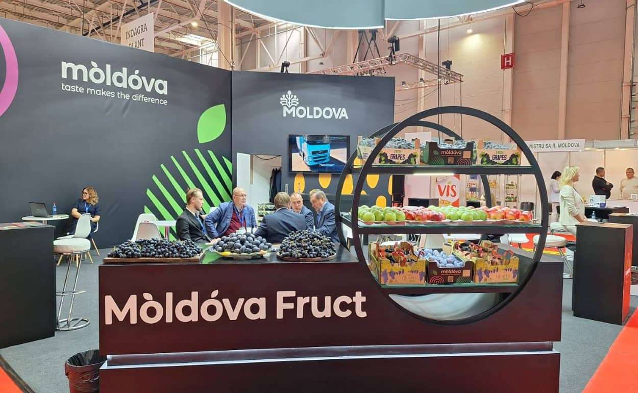 Молдавские фрукты на крупнейшей агровыставке Румынии INDAGRA FOOD 2025 - agroexpert.md