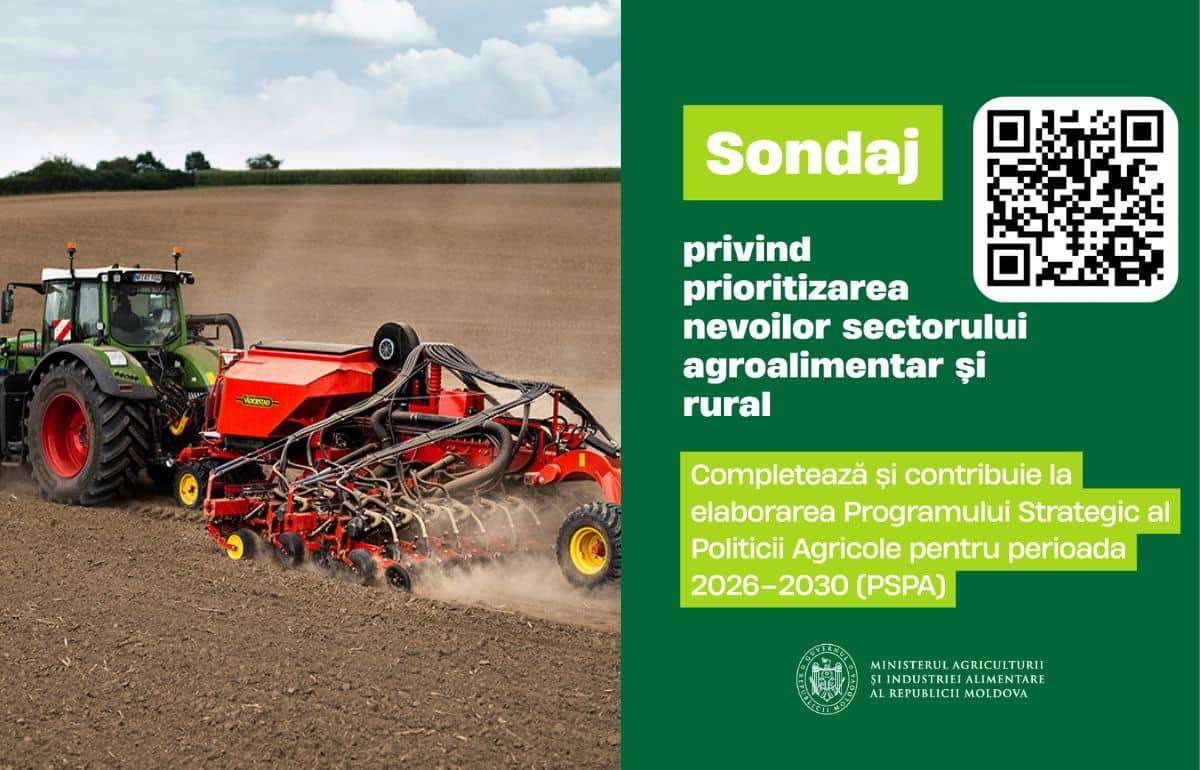 Ваше мнение важно: Разработка сельскохозяйственной политики 2026-2030 - agroexpert.md