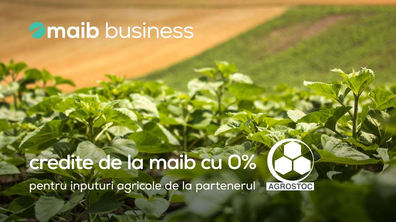 maib și Agrostoc sprijină fermierii - agroexpert.md