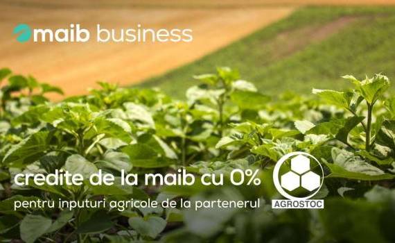 maib și Agrostoc sprijină fermierii - agroexpert.md