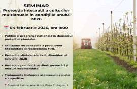 CCAR: в Анении-Ной пройдет семинар по защите многолетних культур - agroexpert.md
