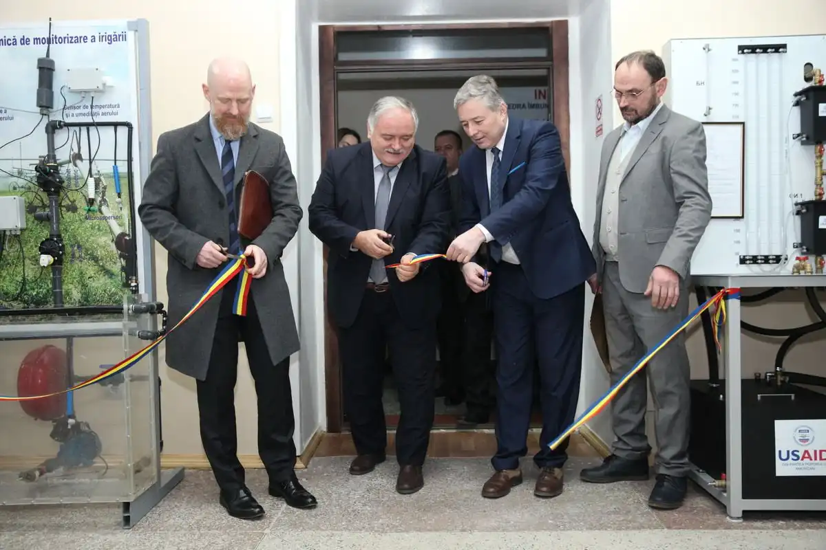 Un laborator modern de hidroameliorații a fost redeschis la Universitatea Agrară