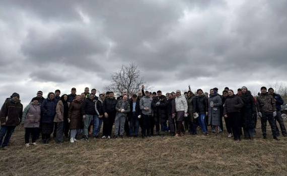 400 de puieți plantați la Sângerei - AGROEXPERT.MD