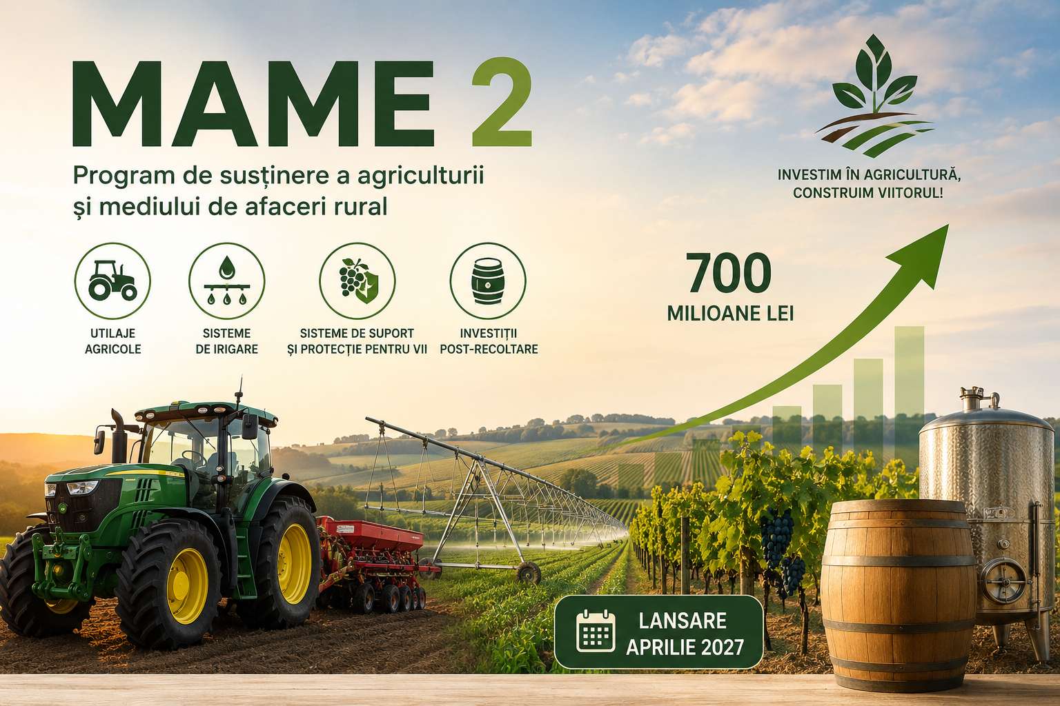 Programul MAME 2: lansare estimată și condiții de eligibilitate - agroexpert.md