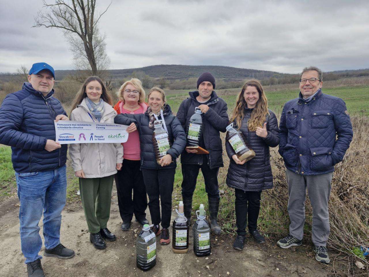 Donație de fertilizanți eco pentru bacifere - AGROEXPERT.MD