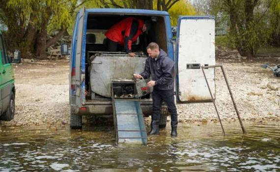 Costești–Stânca, repopulat cu 2,5 tone de pește - agroexpert.md