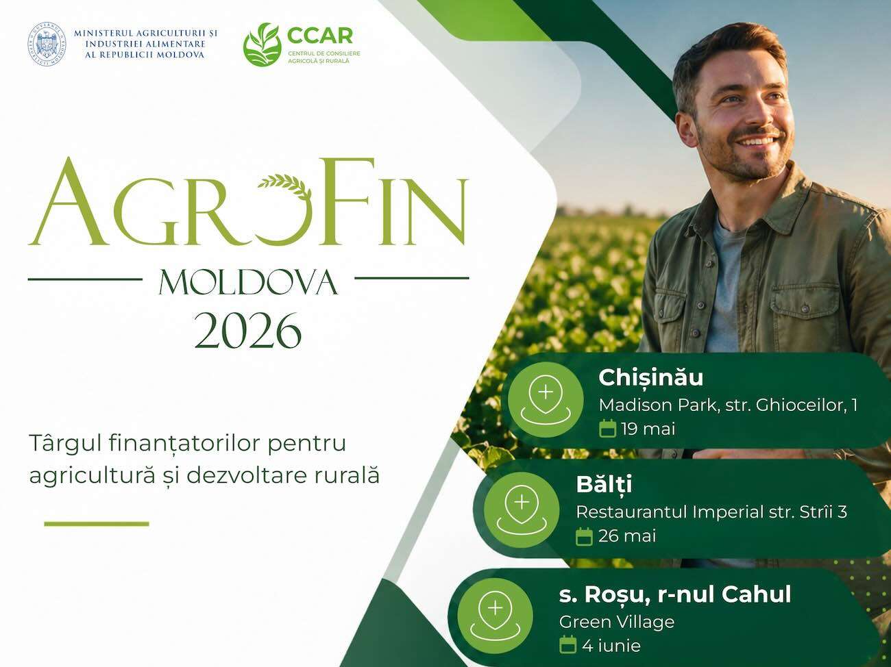 Fermierii și antreprenorii rurali, invitați la cea de-a doua ediție AgroFin - agroexpert.md