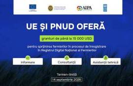 Granturi de până la 15.000 de dolari pentru promovarea Registrului Fermierilor - agroexpert.md