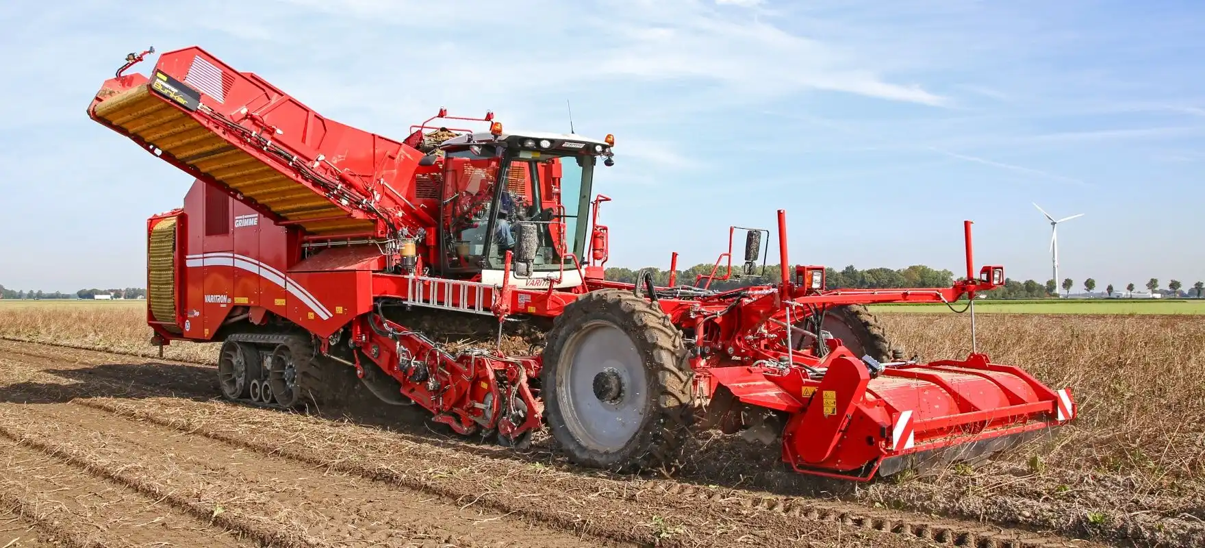 Grimme представляет новый комбайн для уборки картофеля Varitron 470 Platinum