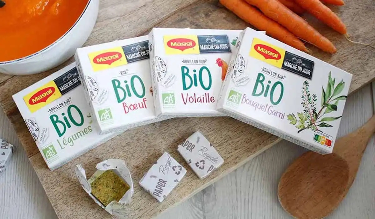 Компания Nestlé представила органические бульонные кубики Maggi в экологичной упаковке