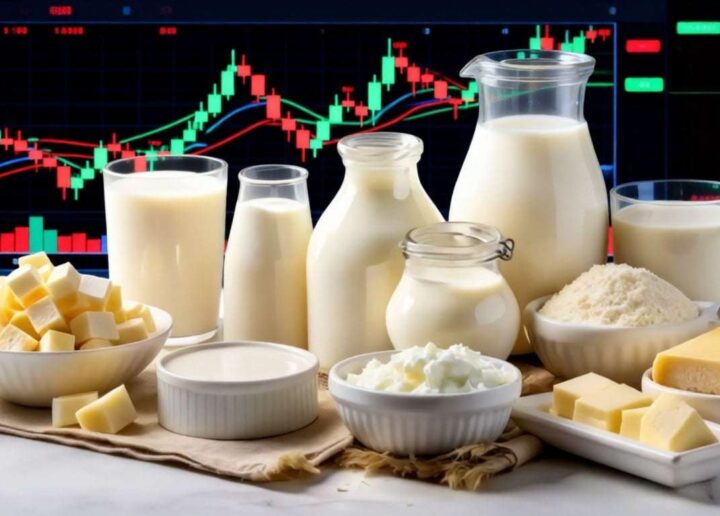Биржевые цены на молочную продукцию снизились