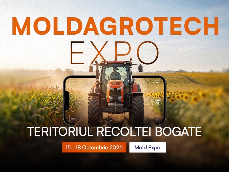 Зона «Урожай» на выставке MOLDAGROTECH & FARMER 2026 в «Молдекспо»