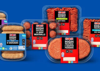 Сеть супермаркетов Lidl запустила продажи гибридного мяса с гороховым белком