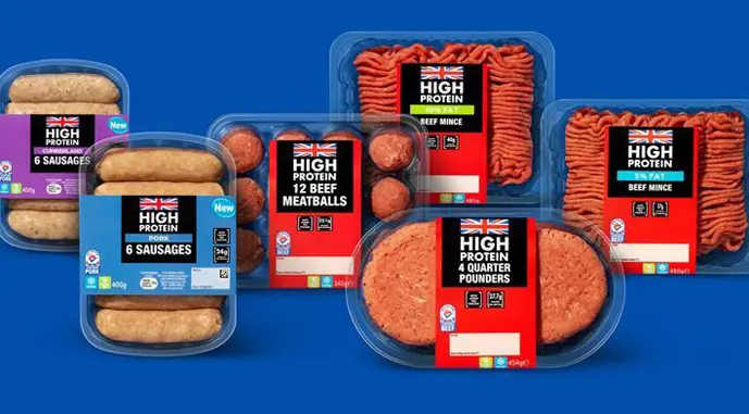 Сеть супермаркетов Lidl запустила продажи гибридного мяса с гороховым белком
